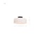 Nuvo Warren - 13 Inch Semi Flush Mount - Gun Metal with Satin White Glass 60/8035 - alternate 5
